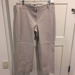 *Last Chance* Talbots Stone Signature Crop Pants